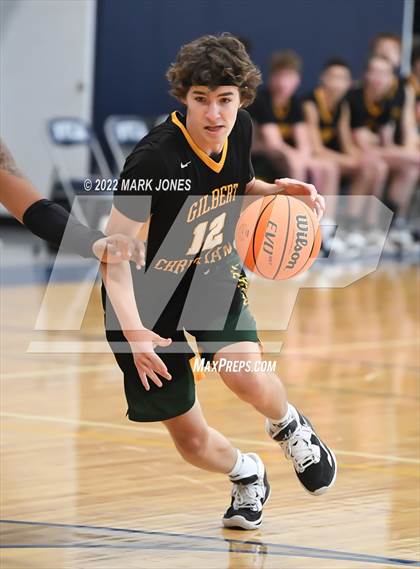 Thumbnail 3 in Desert Edge vs. Gilbert Christian (North Valley Shootout) photogallery.