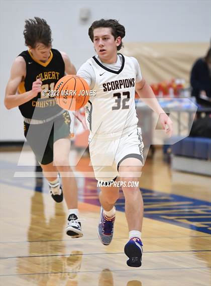 Thumbnail 2 in Desert Edge vs. Gilbert Christian (North Valley Shootout) photogallery.