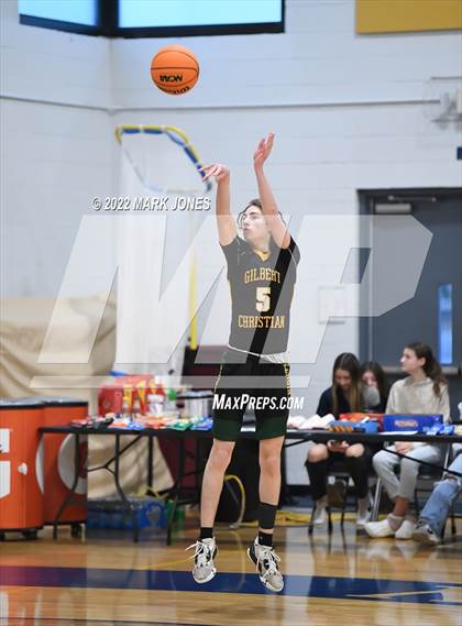 Thumbnail 3 in Desert Edge vs. Gilbert Christian (North Valley Shootout) photogallery.