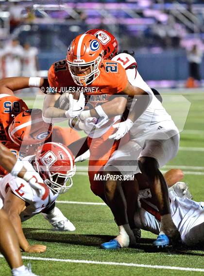 Thumbnail 2 in Orange Lutheran @ Bishop Gorman photogallery.