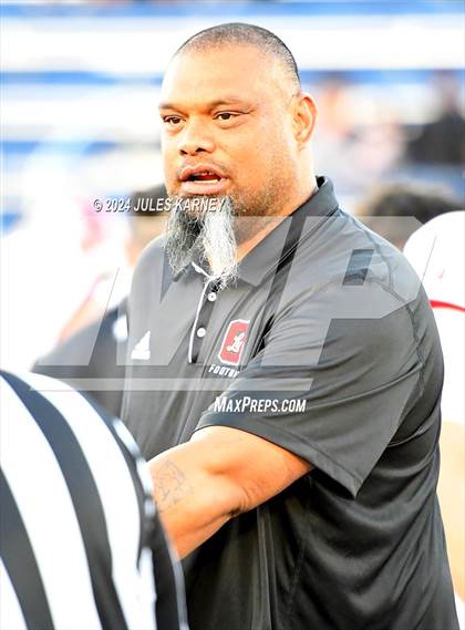 Thumbnail 1 in Orange Lutheran @ Bishop Gorman photogallery.