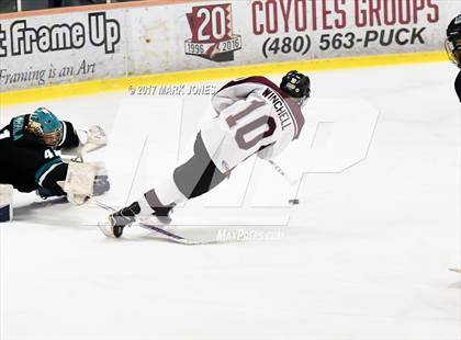 Thumbnail 1 in Desert Mountain vs. Highland (AHSHA Playoff) photogallery.