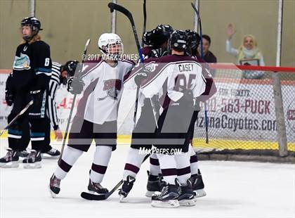 Thumbnail 1 in Desert Mountain vs. Highland (AHSHA Playoff) photogallery.