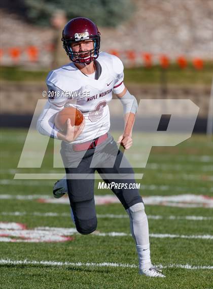 Thumbnail 3 in Maple Mountain @ Roy (UHSAA 5A First Round) photogallery.