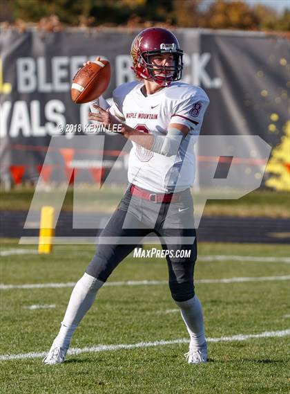 Thumbnail 1 in Maple Mountain @ Roy (UHSAA 5A First Round) photogallery.