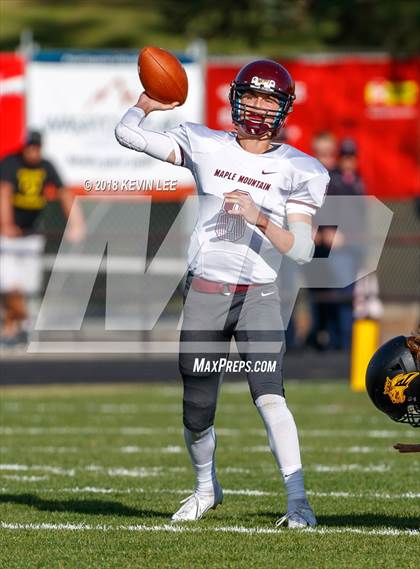Thumbnail 1 in Maple Mountain @ Roy (UHSAA 5A First Round) photogallery.