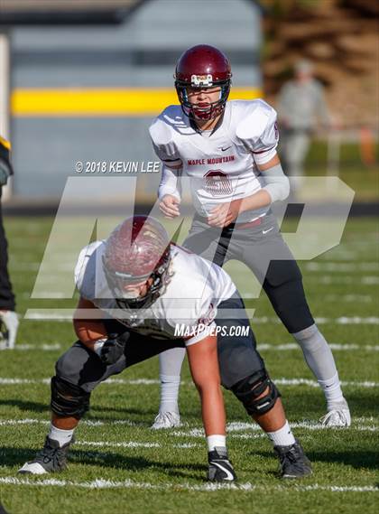 Thumbnail 1 in Maple Mountain @ Roy (UHSAA 5A First Round) photogallery.