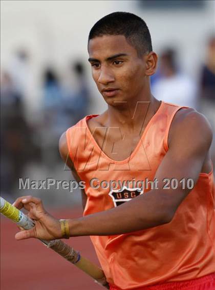 Thumbnail 2 in CIF LACS Matsers Championships (Boys Pole Vault) photogallery.