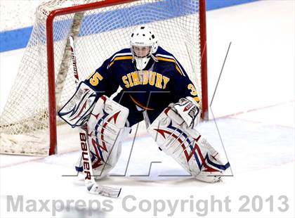 Thumbnail 2 in Notre Dame-West Haven vs Simsbury (CIAC Division I Quarterfinal) photogallery.