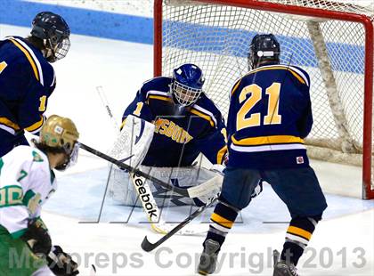 Thumbnail 2 in Notre Dame-West Haven vs Simsbury (CIAC Division I Quarterfinal) photogallery.