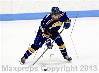 Thumbnail 2 in Notre Dame-West Haven vs Simsbury (CIAC Division I Quarterfinal) photogallery.