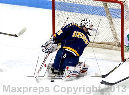 Thumbnail 1 in Notre Dame-West Haven vs Simsbury (CIAC Division I Quarterfinal) photogallery.