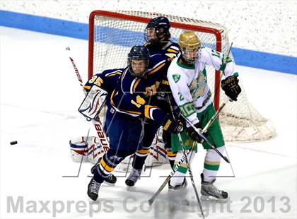 Thumbnail 1 in Notre Dame-West Haven vs Simsbury (CIAC Division I Quarterfinal) photogallery.