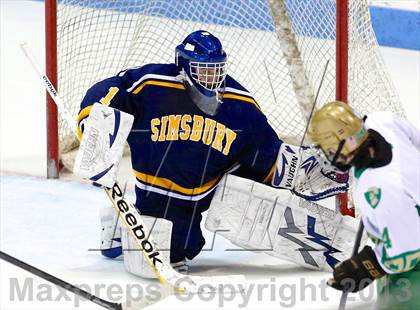 Thumbnail 3 in Notre Dame-West Haven vs Simsbury (CIAC Division I Quarterfinal) photogallery.