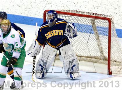 Thumbnail 2 in Notre Dame-West Haven vs Simsbury (CIAC Division I Quarterfinal) photogallery.