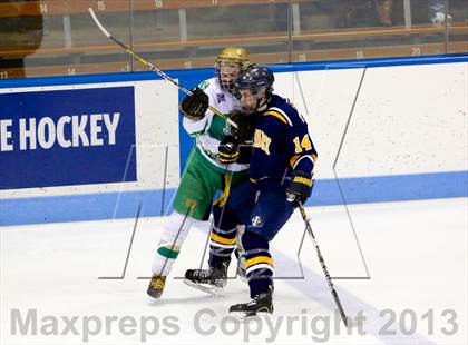 Thumbnail 3 in Notre Dame-West Haven vs Simsbury (CIAC Division I Quarterfinal) photogallery.