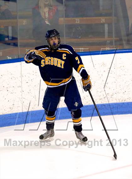 Thumbnail 1 in Notre Dame-West Haven vs Simsbury (CIAC Division I Quarterfinal) photogallery.