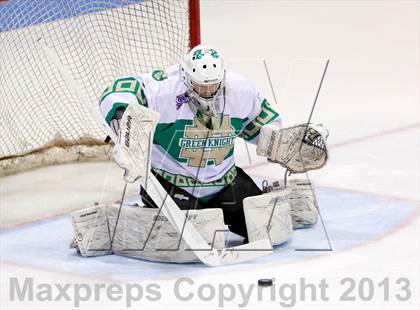 Thumbnail 1 in Notre Dame-West Haven vs Simsbury (CIAC Division I Quarterfinal) photogallery.