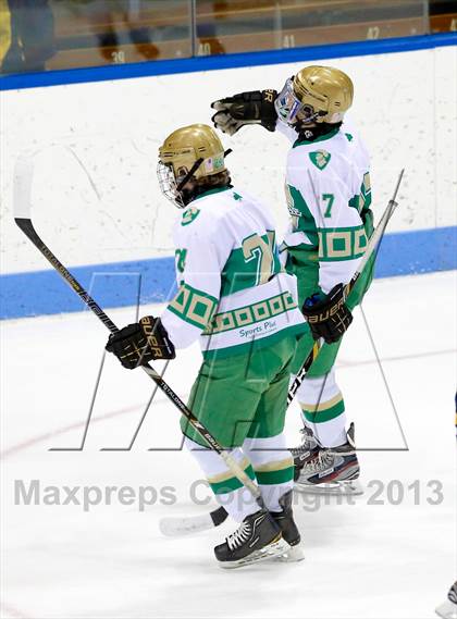 Thumbnail 3 in Notre Dame-West Haven vs Simsbury (CIAC Division I Quarterfinal) photogallery.