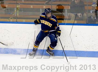 Thumbnail 1 in Notre Dame-West Haven vs Simsbury (CIAC Division I Quarterfinal) photogallery.