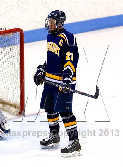 Thumbnail 2 in Notre Dame-West Haven vs Simsbury (CIAC Division I Quarterfinal) photogallery.