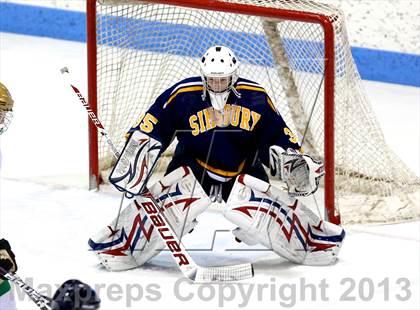 Thumbnail 1 in Notre Dame-West Haven vs Simsbury (CIAC Division I Quarterfinal) photogallery.