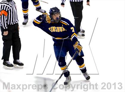 Thumbnail 1 in Notre Dame-West Haven vs Simsbury (CIAC Division I Quarterfinal) photogallery.