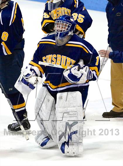 Thumbnail 1 in Notre Dame-West Haven vs Simsbury (CIAC Division I Quarterfinal) photogallery.