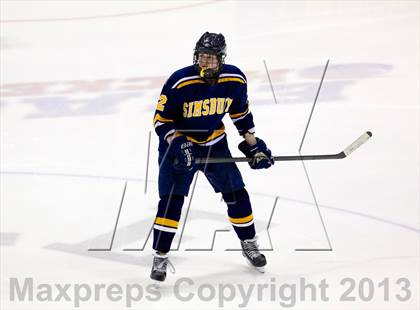 Thumbnail 1 in Notre Dame-West Haven vs Simsbury (CIAC Division I Quarterfinal) photogallery.