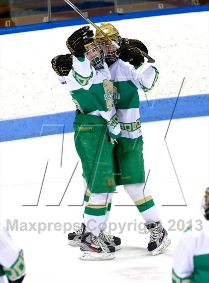 Thumbnail 1 in Notre Dame-West Haven vs Simsbury (CIAC Division I Quarterfinal) photogallery.