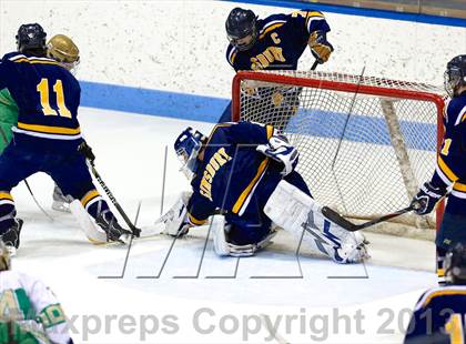 Thumbnail 3 in Notre Dame-West Haven vs Simsbury (CIAC Division I Quarterfinal) photogallery.