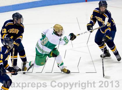 Thumbnail 3 in Notre Dame-West Haven vs Simsbury (CIAC Division I Quarterfinal) photogallery.