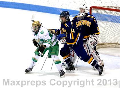 Thumbnail 1 in Notre Dame-West Haven vs Simsbury (CIAC Division I Quarterfinal) photogallery.