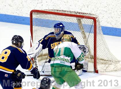 Thumbnail 1 in Notre Dame-West Haven vs Simsbury (CIAC Division I Quarterfinal) photogallery.