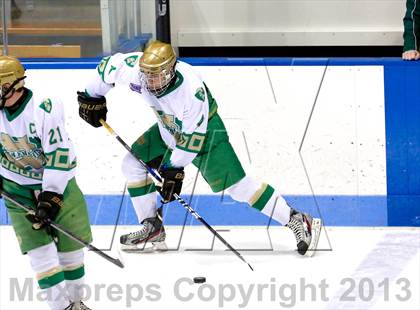 Thumbnail 2 in Notre Dame-West Haven vs Simsbury (CIAC Division I Quarterfinal) photogallery.
