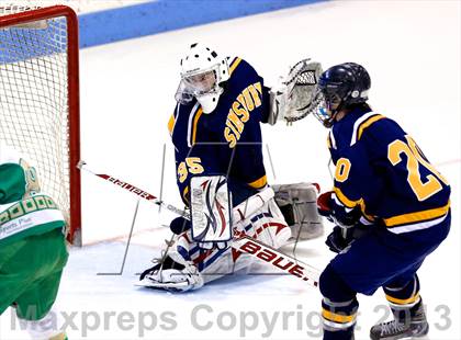 Thumbnail 3 in Notre Dame-West Haven vs Simsbury (CIAC Division I Quarterfinal) photogallery.