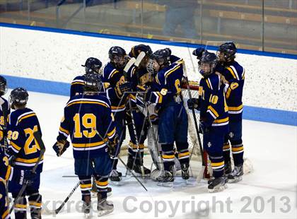 Thumbnail 2 in Notre Dame-West Haven vs Simsbury (CIAC Division I Quarterfinal) photogallery.