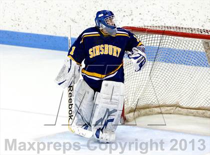 Thumbnail 3 in Notre Dame-West Haven vs Simsbury (CIAC Division I Quarterfinal) photogallery.