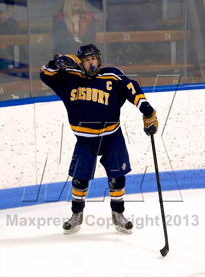 Thumbnail 2 in Notre Dame-West Haven vs Simsbury (CIAC Division I Quarterfinal) photogallery.