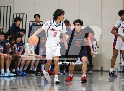 Thumbnail 2 in Beckman vs Maranatha (CIF SS Div 3AA Rnd 2 Playoff) photogallery.