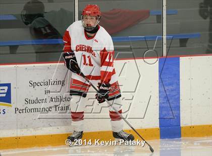 Thumbnail 2 in New Milford vs. Cheshire (West Haven Christmas D2 Final) photogallery.