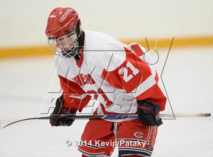 Thumbnail 3 in New Milford vs. Cheshire (West Haven Christmas D2 Final) photogallery.