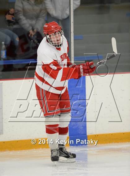 Thumbnail 3 in New Milford vs. Cheshire (West Haven Christmas D2 Final) photogallery.