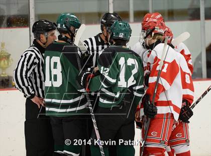 Thumbnail 2 in New Milford vs. Cheshire (West Haven Christmas D2 Final) photogallery.