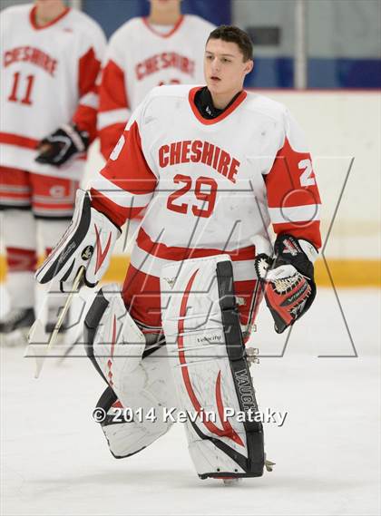 Thumbnail 2 in New Milford vs. Cheshire (West Haven Christmas D2 Final) photogallery.