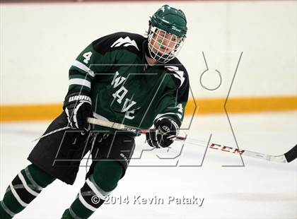 Thumbnail 2 in New Milford vs. Cheshire (West Haven Christmas D2 Final) photogallery.