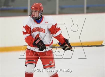 Thumbnail 2 in New Milford vs. Cheshire (West Haven Christmas D2 Final) photogallery.