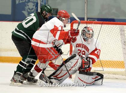 Thumbnail 3 in New Milford vs. Cheshire (West Haven Christmas D2 Final) photogallery.