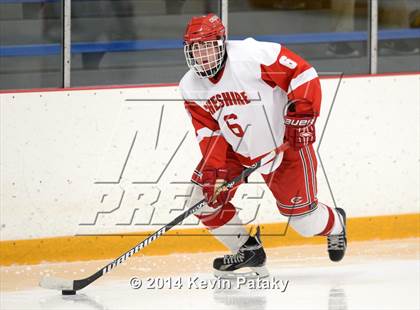 Thumbnail 3 in New Milford vs. Cheshire (West Haven Christmas D2 Final) photogallery.