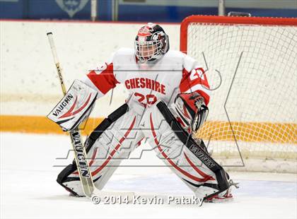 Thumbnail 3 in New Milford vs. Cheshire (West Haven Christmas D2 Final) photogallery.